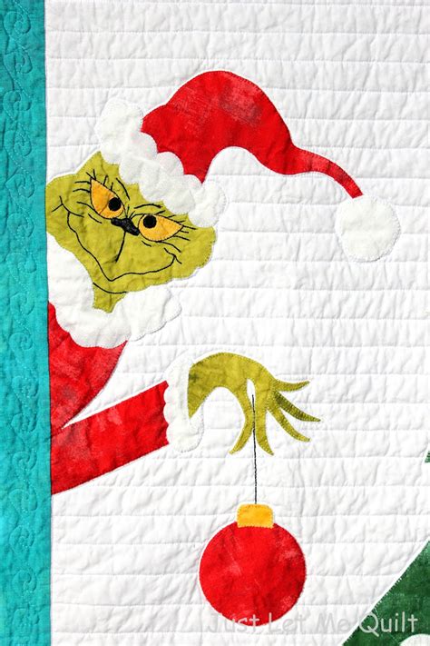 Just Let Me Quilt: Rudolph Meets The Grinch