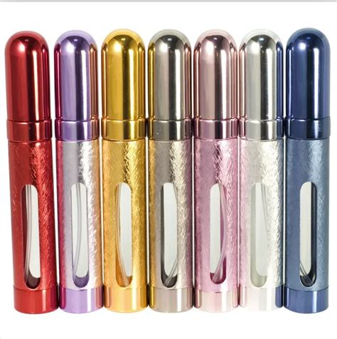 10pcs 12ML Refillable Empty Atomizers Travel Glass Perfume Bottles ...