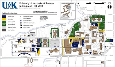 University Of Nebraska Kearney Campus Map