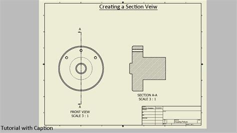 Sectional View Engineering Drawing Exercises at GetDrawings | Free download