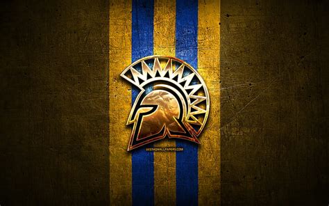 2K free download | San Jose State Spartans, golden logo, NCAA, yellow ...