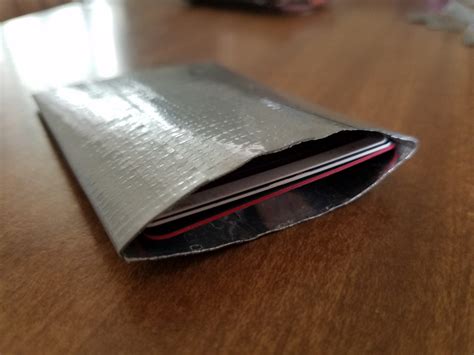 Simple RFID Blocking Wallet : 7 Steps (with Pictures) - Instructables