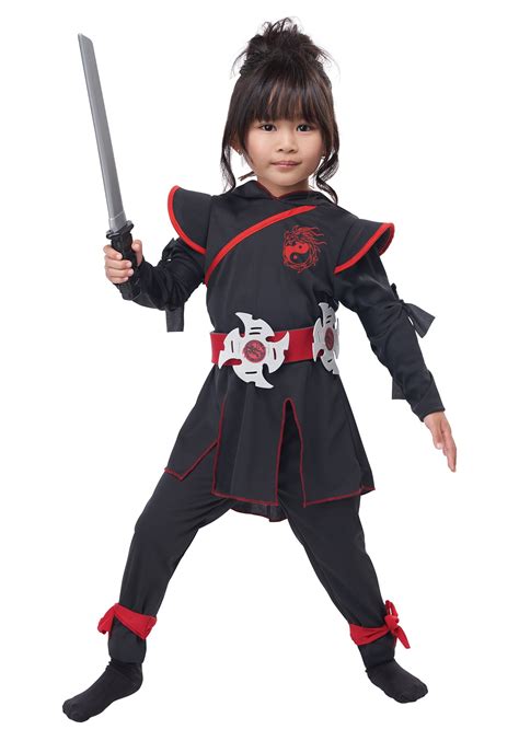 Lil' Ninja Girl Costume