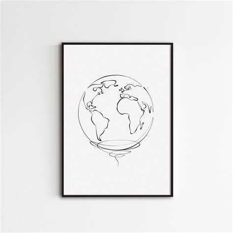 World Map Drawing Tumblr