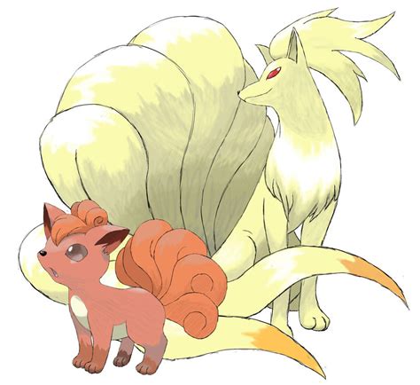 37-38 Vulpix Evolution by Torathor on DeviantArt