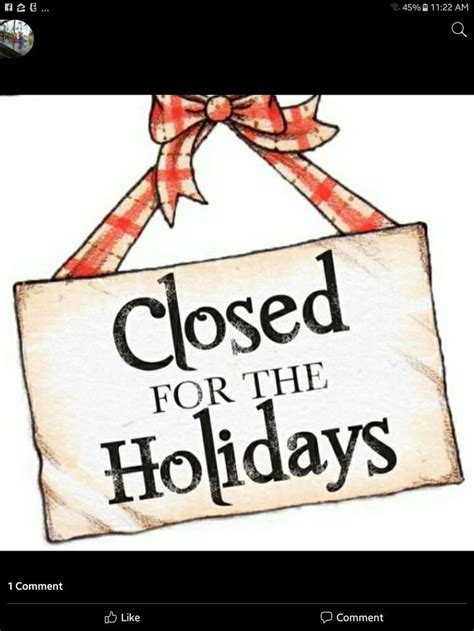 Pin by Kim Defaria on announcements | Closed for holiday sign, Closed ...