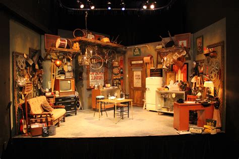 American Buffalo set design at St. Louis Actors' Studio | Set design theatre, Tv set design ...