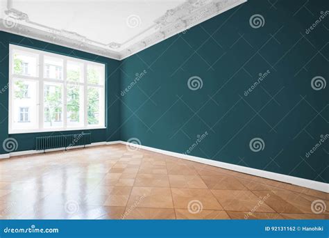 Empty Room, Wooden Floor in New Apartment Stock Photo - Image of ...