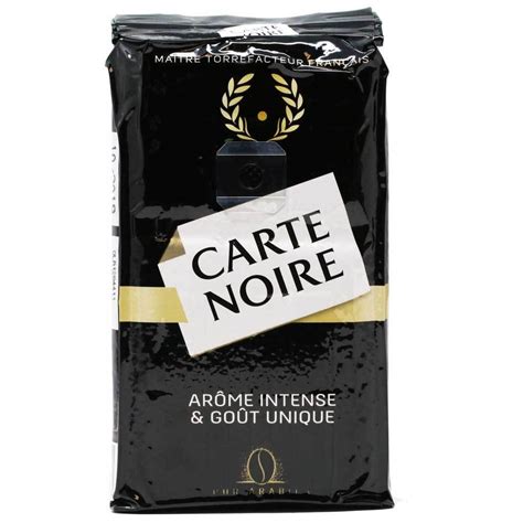 Carte Noire - Coffee Ground, 250g (8.8 oz) | Carte noire coffee, Coffee grounds, Coffee branding