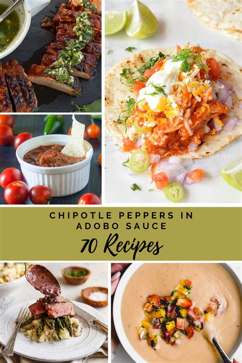 70 recipes using chopotle peppers in adobo sauce. This list has all kinds of recipes to use ...