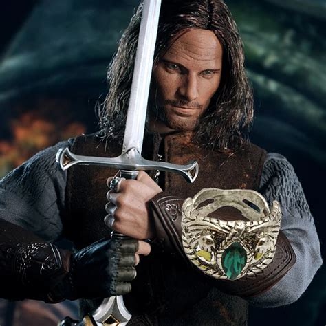 Joyería de película Aragorn anillo de Barahir moda un anillo joyería de la alta calidad para ...