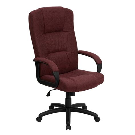 High Back Executive Fabric Office Chair, Multiple Colors - Walmart.com - Walmart.com