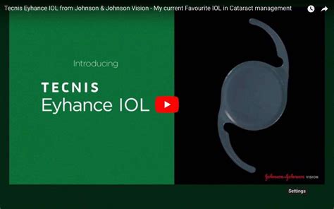 Tecnis Eyhance from Johnson & Johnson- Best premium Iol - Vijaya Nethralaya