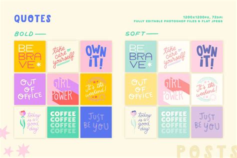 Fun Instagram Templates on Behance