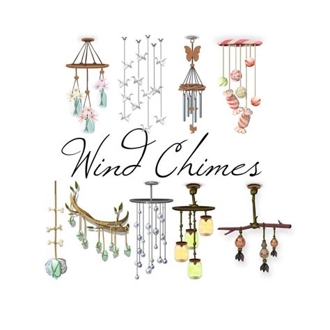 Wind Chime Clip Art Windchime Clipart Clip Art Lights | Etsy