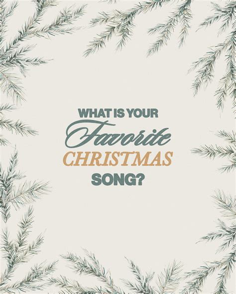 What is your favorite Christmas song? - Sunday Social