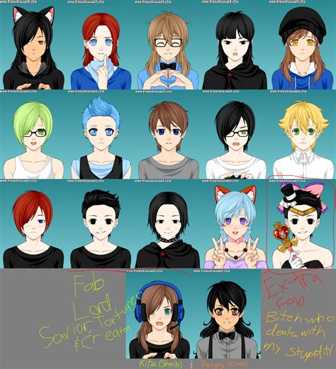 OC Army - Rinmaru Mega Anime Avatar Creator by MentallyInsaneKitzos on ...