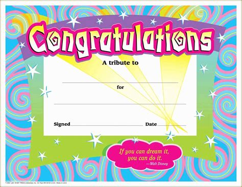 Free Certificate Templates for Students Of Awesome Free Printable Award ...