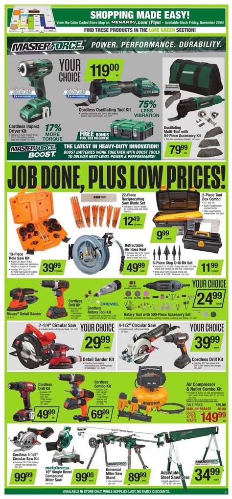 Menards BLACK FRIDAY 2021 Current weekly ad 11/26 - 12/05/2021 [4 ...