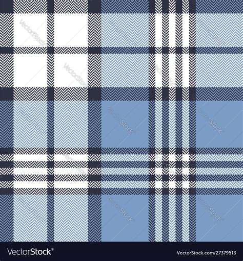 Blue plaid pattern background Royalty Free Vector Image