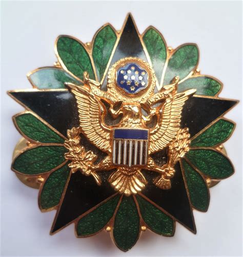 United States Army Staff Identification Badge original korean made 2nd | United states army ...