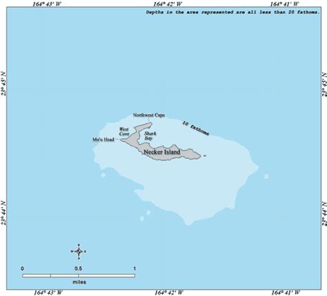 Necker Island Tourist Map - Necker Island • mappery