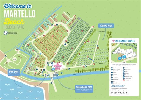 Martello Beach Map