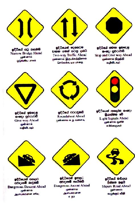 Road Signs And Safty Driving Sri Lanka Road Signs And Markings | Images and Photos finder