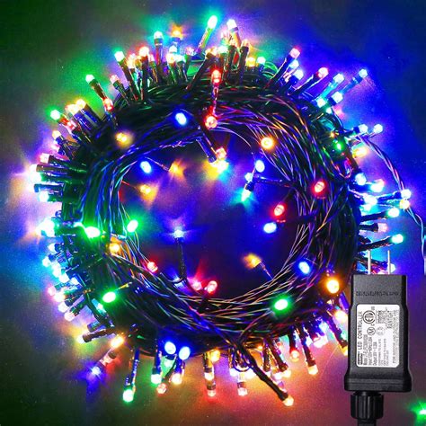 Amazon.com: Blingstar Christmas Lights Multicolor 66ft 200 LED String ...