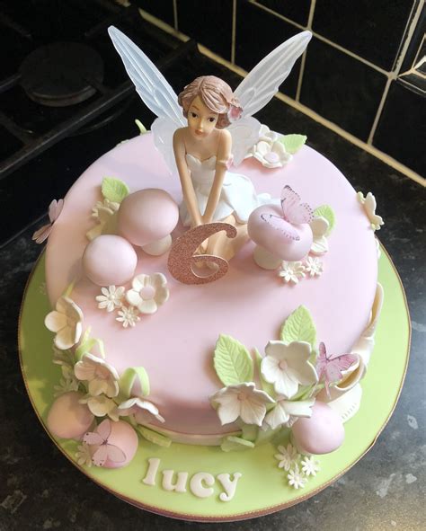 Pin by Katy Howard on Eves 5th Birthday in 2024 | Cake, Fairy birthday ...