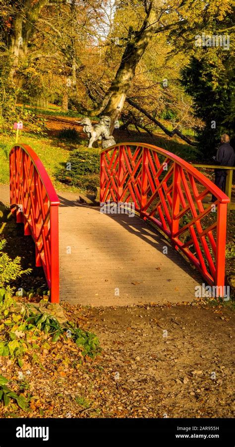 batsford arboretum cotswolds autumn Stock Photo - Alamy