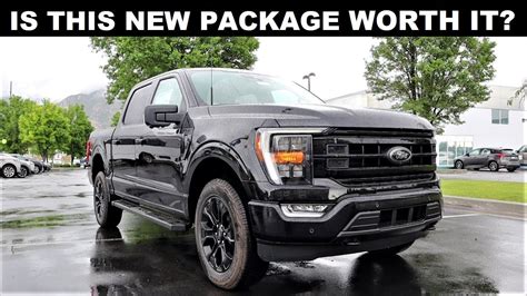 2022 Ford F 150 Black Appearance Package