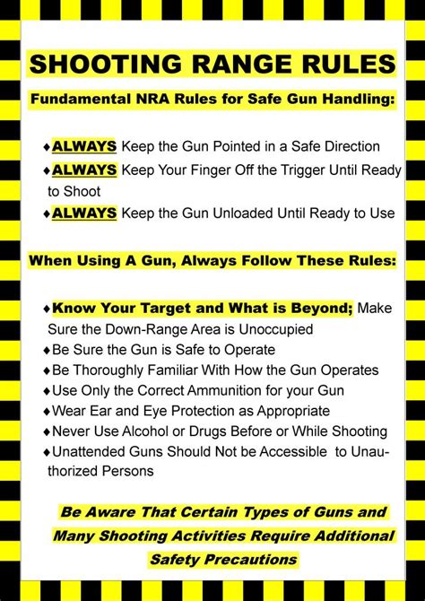 Gun Range Safety Rules, How to Stay Safe While Shooting