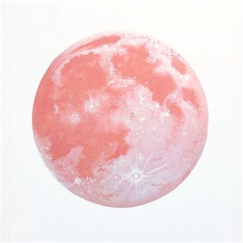 Pink Moon Print Dreamy Moon Print Moon Wall Art Moon Decor - Etsy Canada | Moon artwork, Moon ...