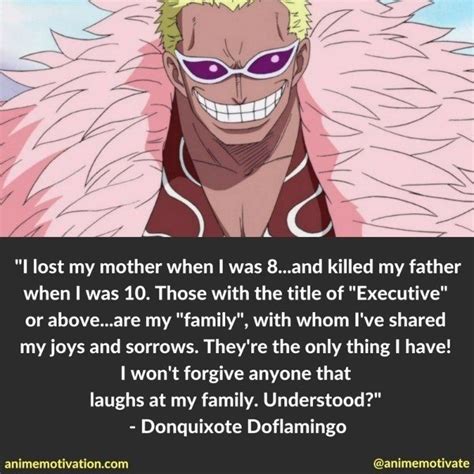 ایک ٹکڑا کے شائقین کے لیے Donquixote Doflamingo اقتباسات کا مجموعہ!