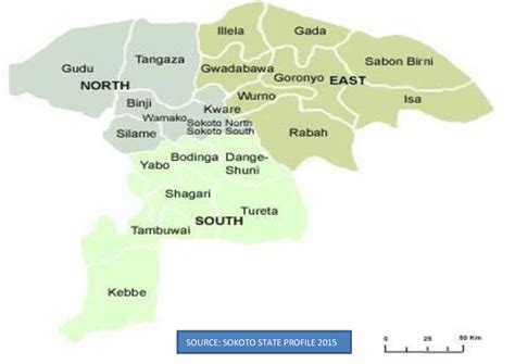 Map of Sokoto State in Nigeria. | Download Scientific Diagram