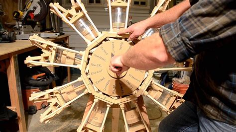 This Guy Built A Wooden Radial Engine And Explains How It Works| Interesting Engineering ...