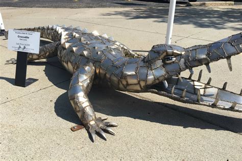 Crocodile Sculpture Stolen from Downtown St. Cloud [VIDEO]