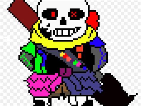 Bad Time Sans Pixel Art Grid / A pixel art grid for sans the skeleton ...