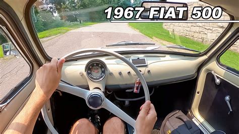 1967 Fiat 500 - The 17hp Italian City Car You Need To Drive! (POV ...