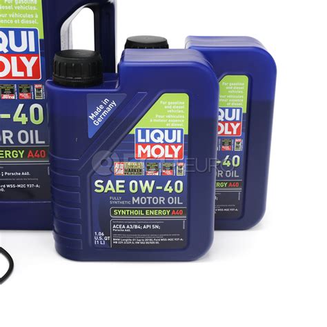 VW Oil Change Kit (0W40) - Liqui Moly KIT-01054 | FCP Euro