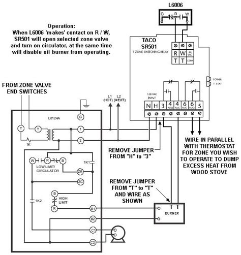 Taco circulator pump wiring diagram