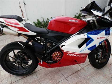 2010 Ducati 1198 red/white for sale on 2040-motos