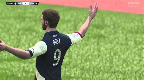 FIFA 15 - Bas Dost - Goals of the Week - YouTube