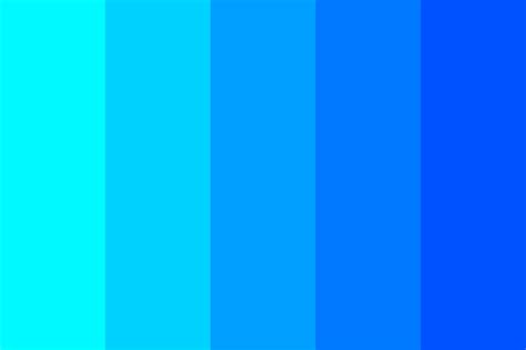 Blue shade Color Palette