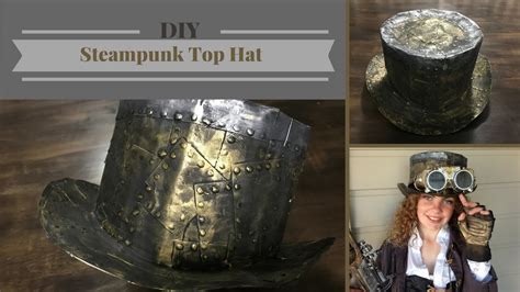 DIY | How To Make A Steampunk Top Hat - YouTube