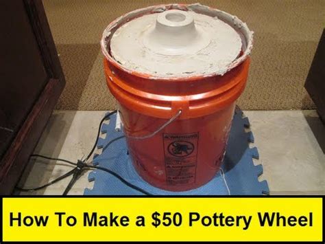 How To Make a $50 Pottery Wheel (HowToLou.com) - YouTube