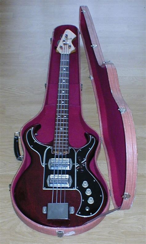 Vintage 1960's Ibanez Bass Japan Very RARE Early Model Burns Bison Styling | Bass, Guitar, Surf ...