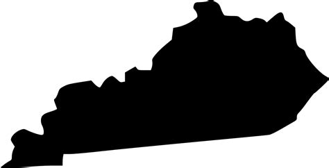 Kentucky Silhouette Vector at Vectorified.com | Collection of Kentucky Silhouette Vector free ...