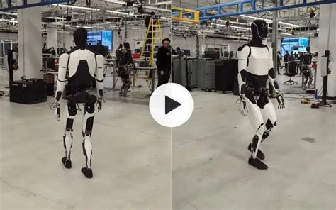 Elon Musk shares progress video of 'Optimus' humanoid robot